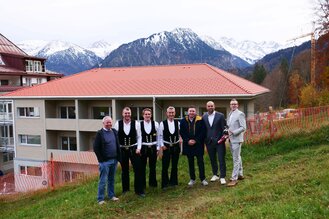 Richtfest des Erweiterungsbaus